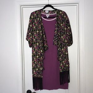 LuLaRoe Large Julia/Small Monroe outfit